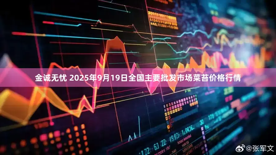 金诚无忧 2025年9月19日全国主要批发市场菜苔价格行情