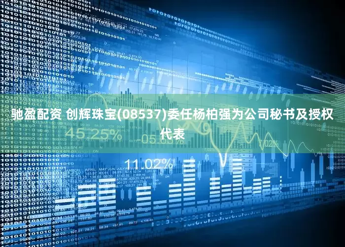 驰盈配资 创辉珠宝(08537)委任杨柏强为公司秘书及授权代表